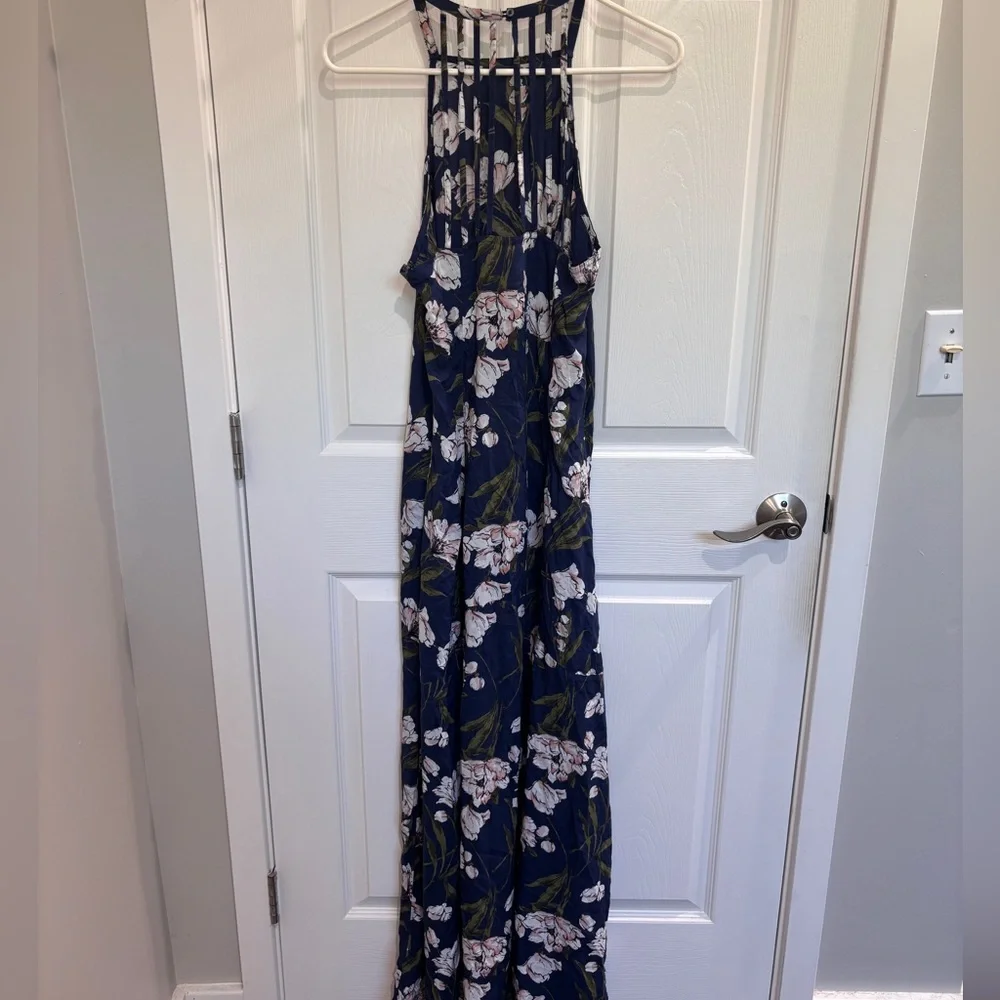 A&F floral maxi dress